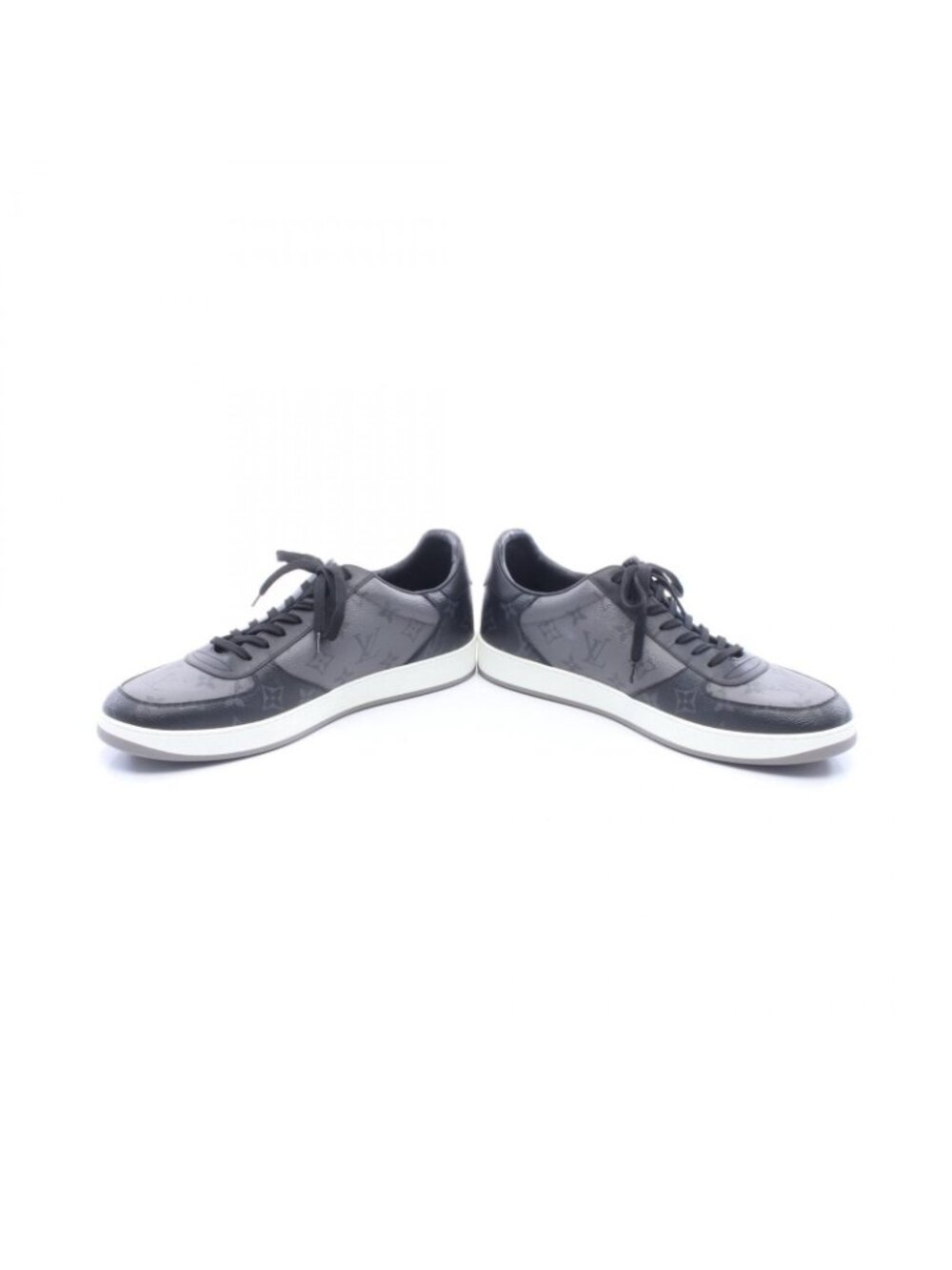 Louis Vuitton Sneakers Rivoli Line Canvas Leather - Picture 3 of 11